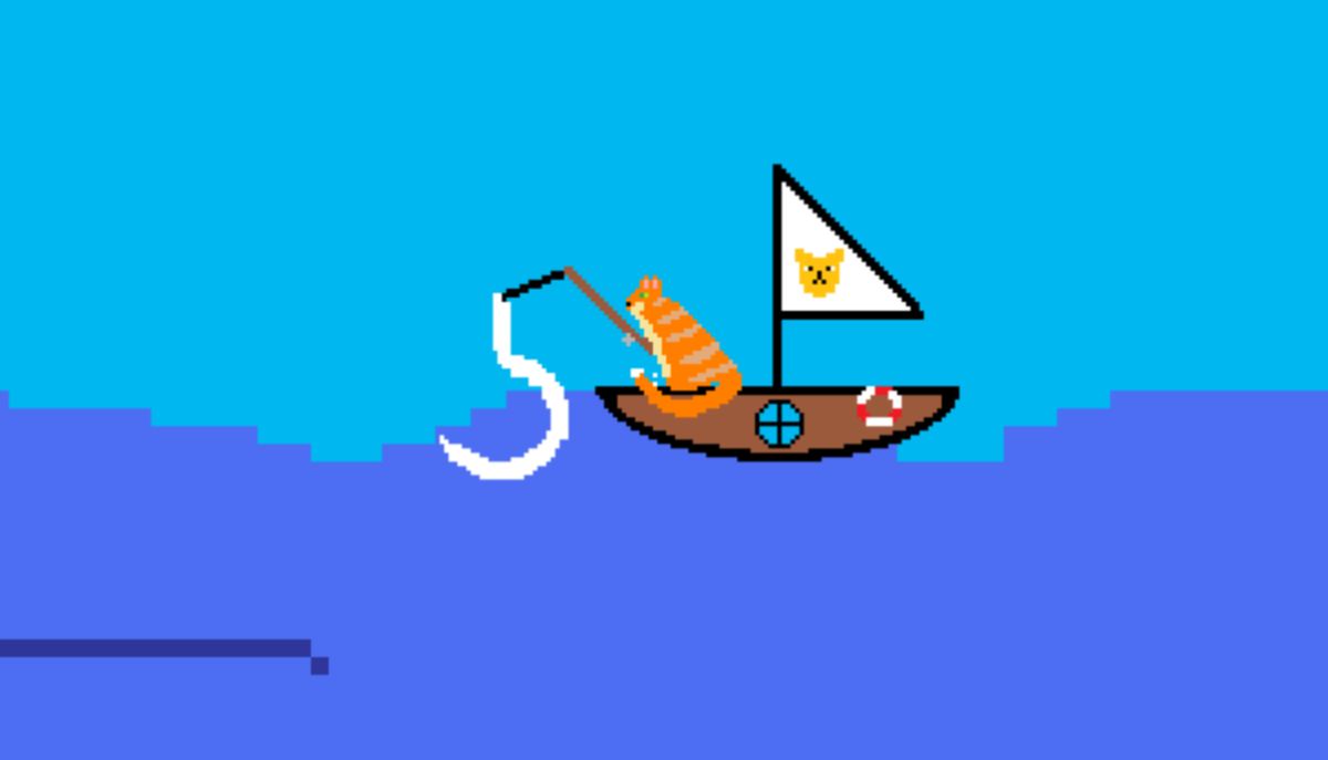 Cat-Fishing Frenzy gameplay