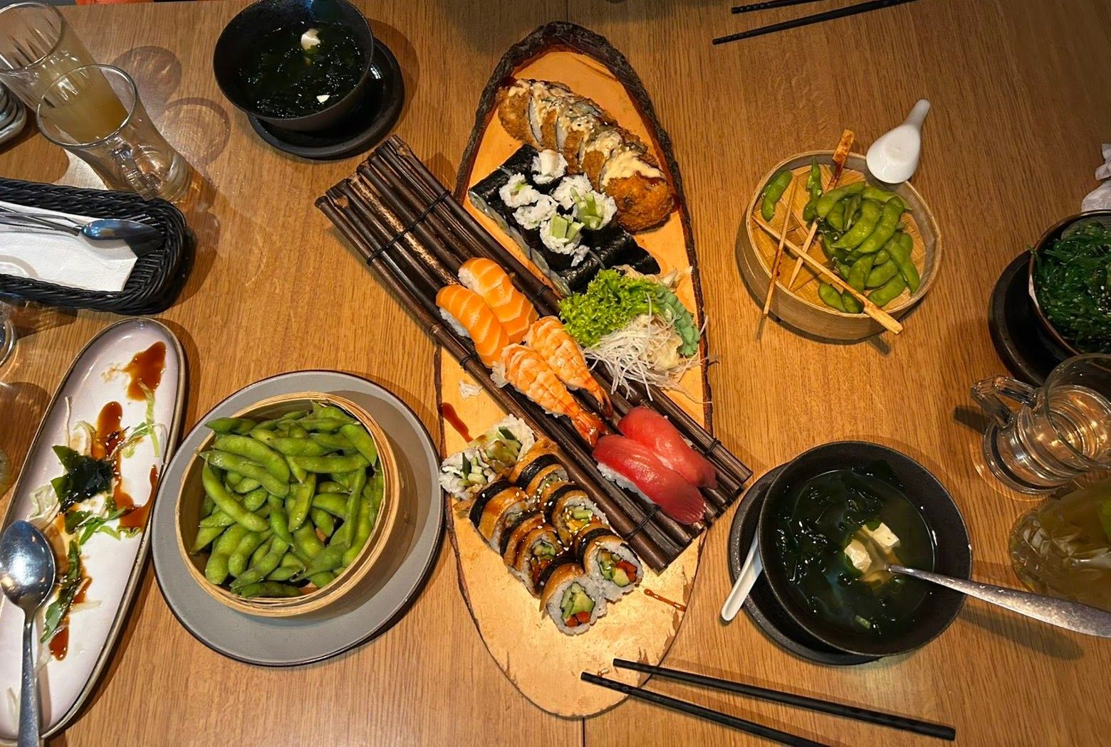 Sushi from Jasmin Restaurant